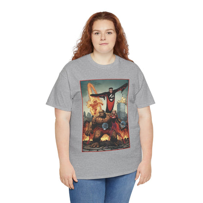 Fantastic Four T-Shirt - Arthur Adams Art - Marvel Comics