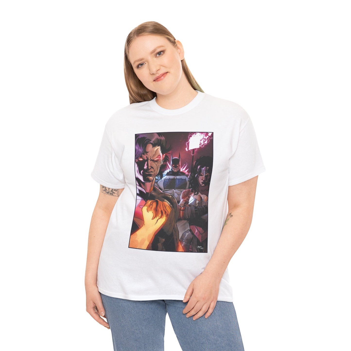 Absolute Trinity T-Shirt - Javier Fernandez Art - Superman, Batman, Wonder Woman - DC K.O. Variant Cover - DC Comics
