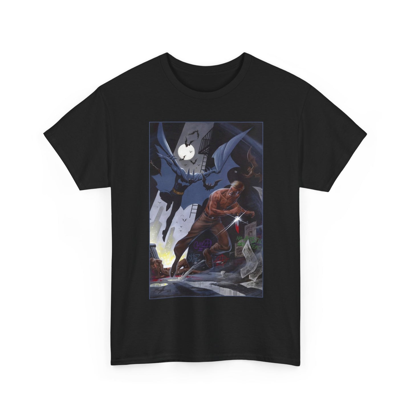 Batman T-Shirt - Norm Breyfogle Art - DC Comics