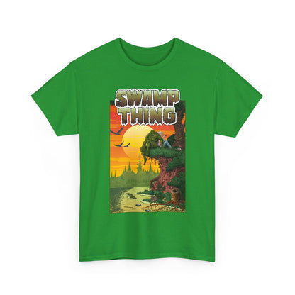 Swamp Thing T-Shirt - Paris Cullins & Pat Broderick Unreleased Cover Art - DC Comics Vertigo