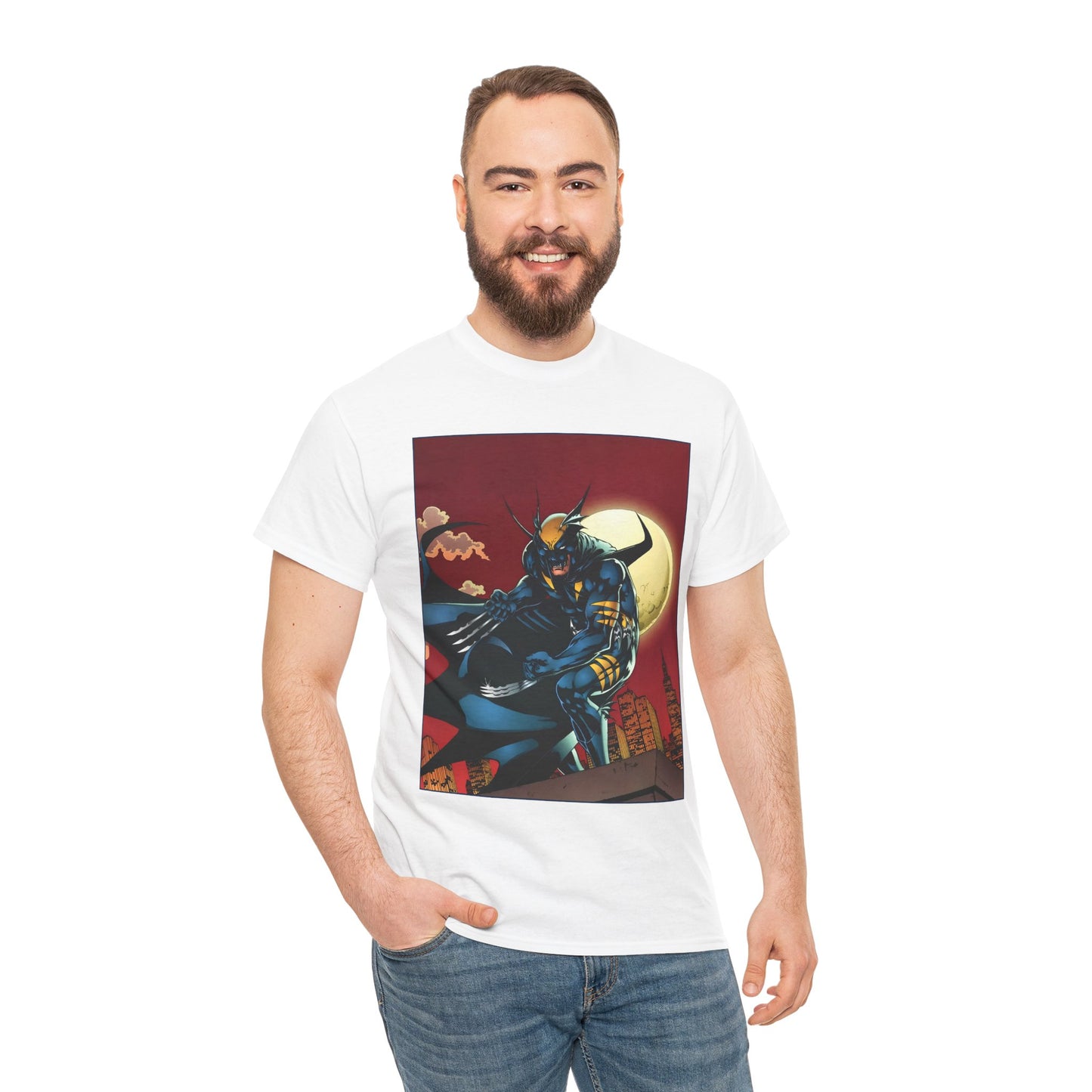 Dark Claw T-Shirt - Gary Frank Art - Amalgam Universe - Batman & Wolverine - DC Comics, Marvel Comics