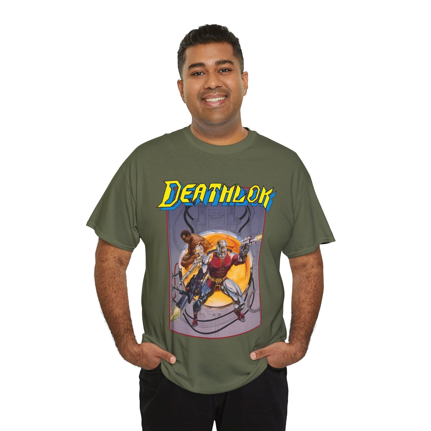 Deathlok T-Shirt - Joe Jusko Art - Marvel Comics
