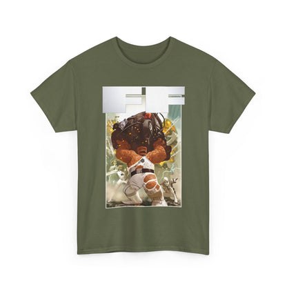 FF T-Shirt - Daniel Acuna Art - Fantastic Four - Mr. Fantastic, Invisible Woman, Thing, Spider-Man - Marvel Comics