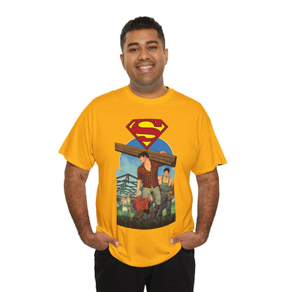 Superman: Son of Kal-El T-Shirt - Travis Moore Art - #17 Variant Cover - Clark and Jon Kent - Super Thirst Trap - DC Comics