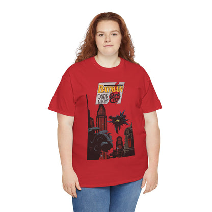 Batman: Dark Knight, Dark City T-Shirt - Mike Mignola Art - Gotham City, Bruce Wayne - 1990s Cover Art - DC Comics