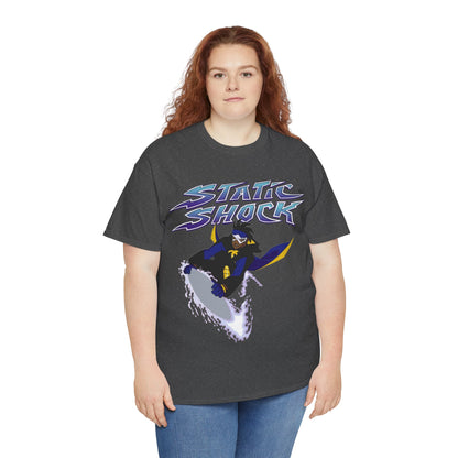 Static Shock T-Shirt - Milestone Comics - WB 1990s Animated Series - DC Comics - Virgil Hawkins