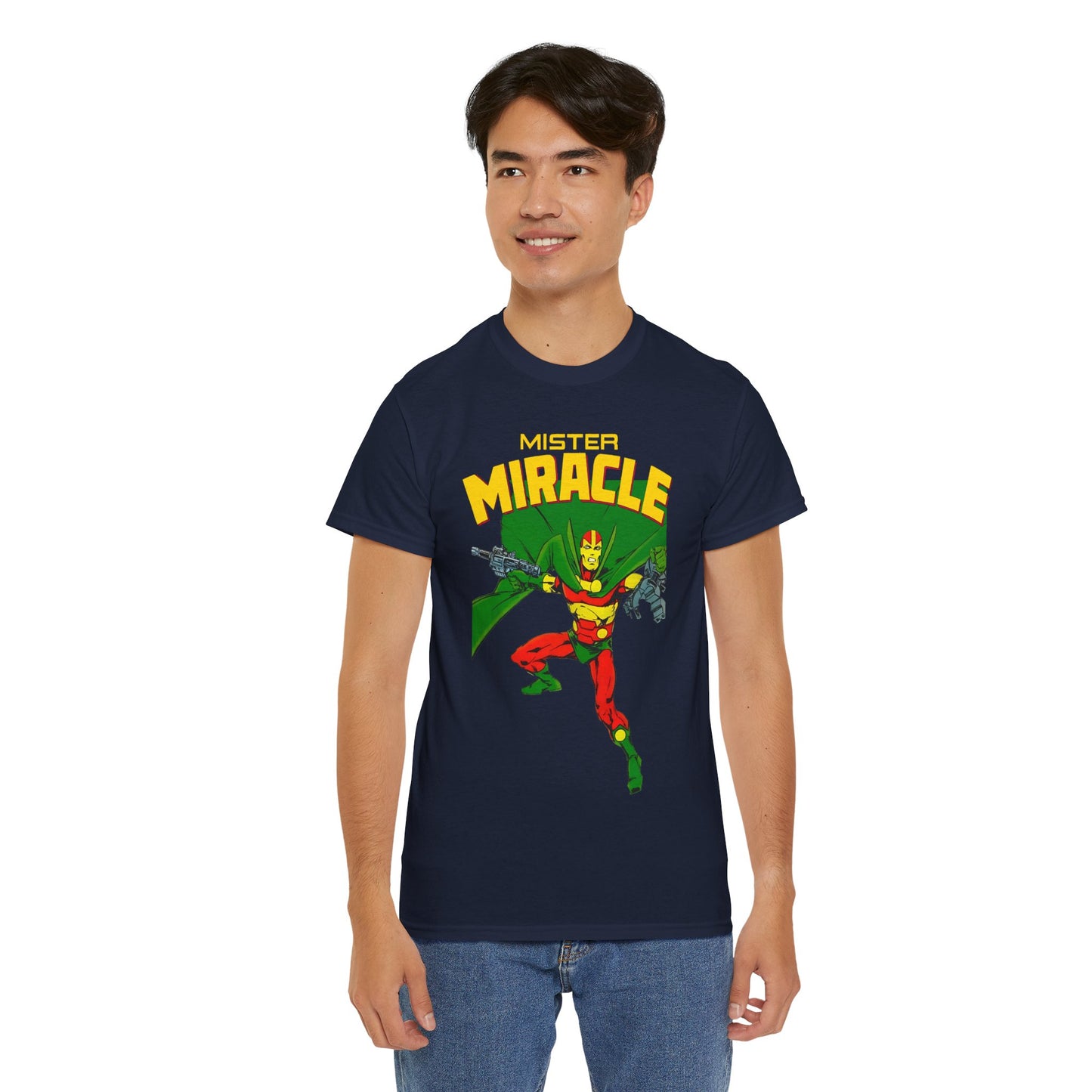 Mister Miracle T-Shirt - Marshall Rogers Art - Scott Free, Apokoplis, New Gods - DC Comics