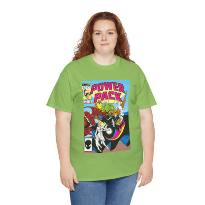 Power Pack #8 T-Shirt - With Cloak & Dagger - Marvel Comics