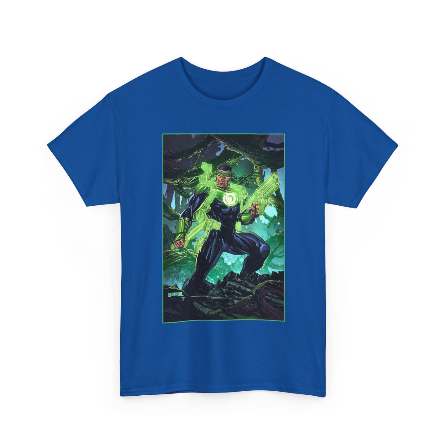 Jon Stewart T-Shirt - Ken Lashley Art - Green Lantern War Journal Cover Art - DC Comics