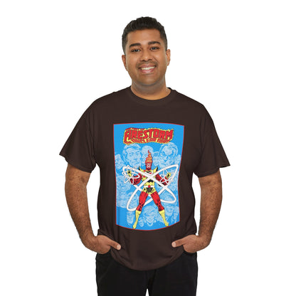 Fury of Firestorm T-Shirt - Pat Broderick Art - The Nuclear Man, Ronnie Raymond - JLA Member - DC Comics