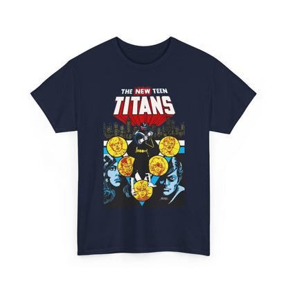 New Teen Titans T-Shirt - George Perez Art - Vigilante, Robin, Wonder Girl - Annual #2 Cover Art - DC Comics