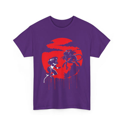 Wonder Woman Vs Cheetah T-Shirt - George Perez Art - Ultimate Blood Battle - DC Comics
