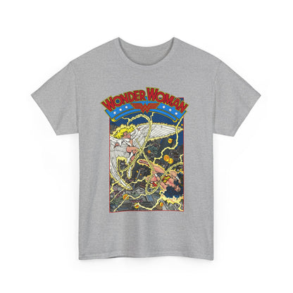 Wonder Woman T-Shirt - George Perez Art - Vs Silver Swan - DC Comics