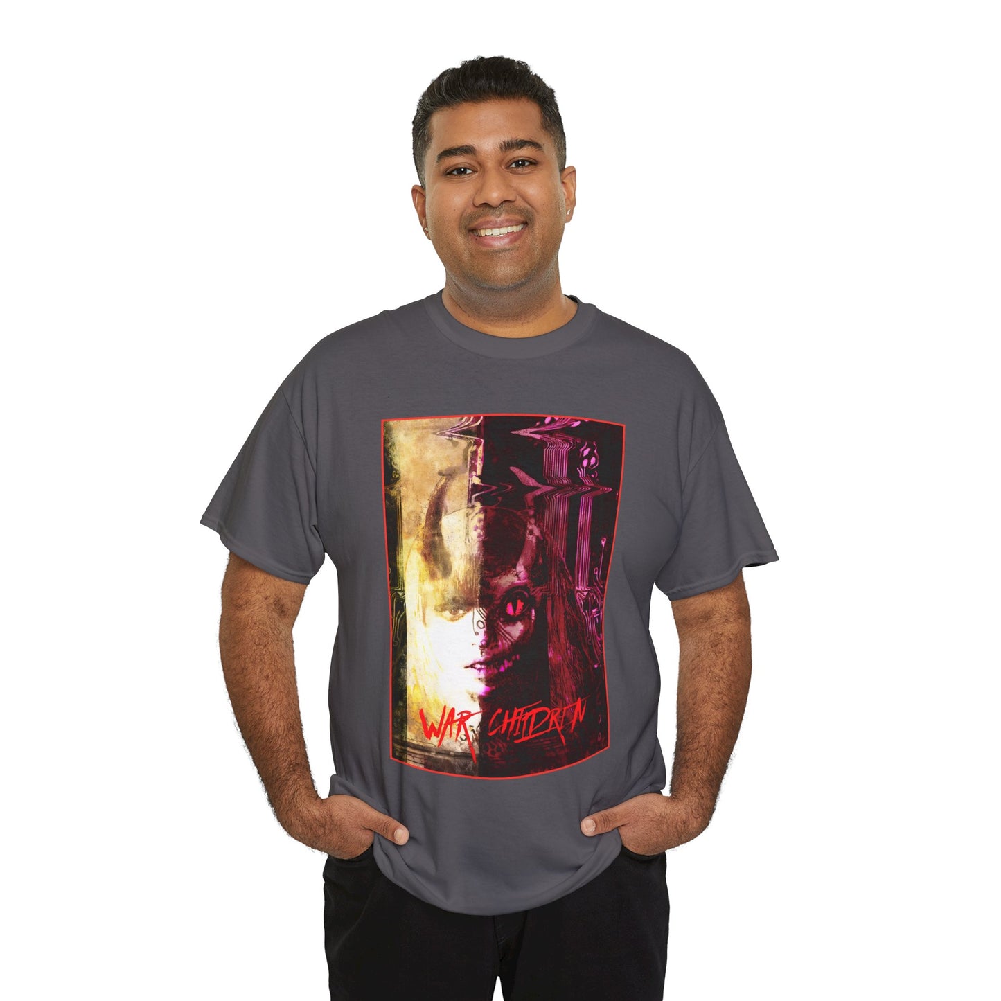 Magik/Darkchylde T-Shirt - Bill Sienkiewicz Art - Illyana Rasputina, New Mutants Member - War Children - Marvel Comics
