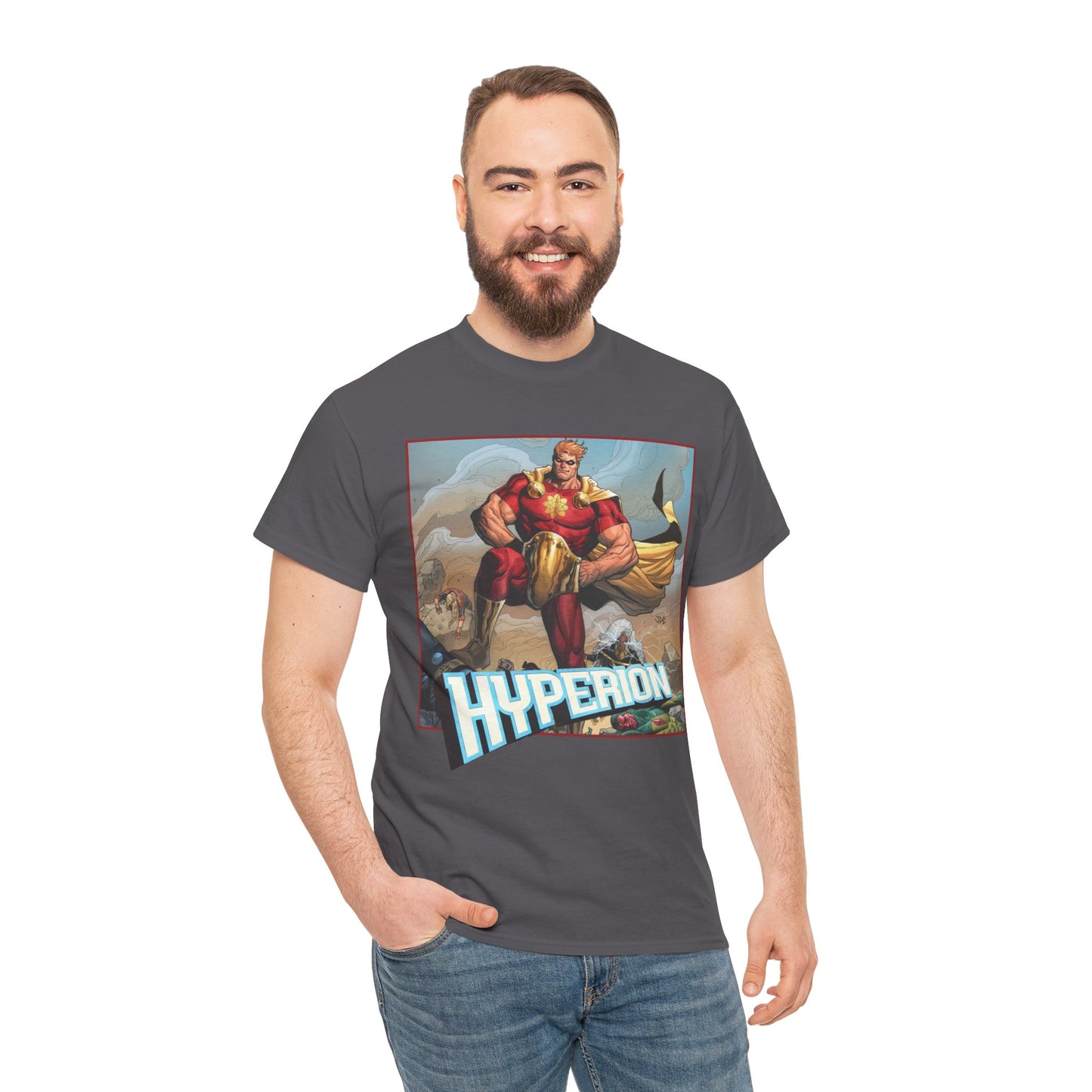Hyperion T-Shirt - Joshua Cassara Art - Squadron Supreme - Marvel Comics