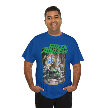 Green Arrow T-Shirt - Mauro Cascioli Art - DC Comics