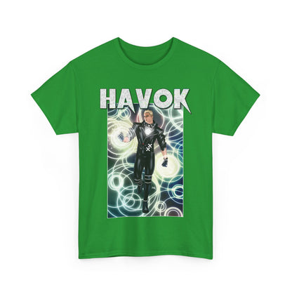 Havok T-Shirt - X-Men, X-Factor Member & Leader - Mutant Hero - Alex Summers, Brother to Scott Summers, Cyclops - Marvel Comics