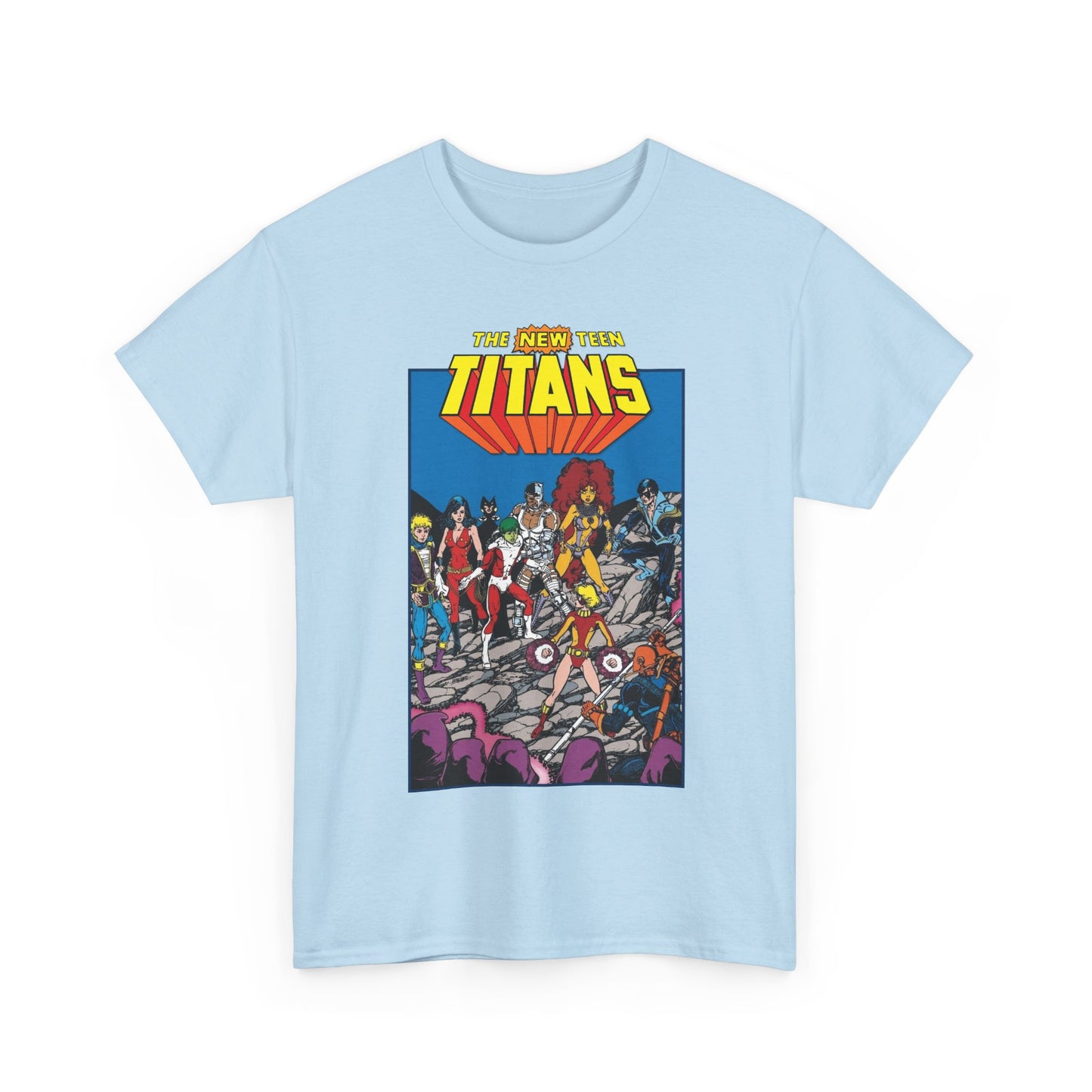 New Teen Titans T-Shirt - George Perez Art - Judas Contract - Tales of the Teen Titans Annual #3 Cover Art - DC Comics