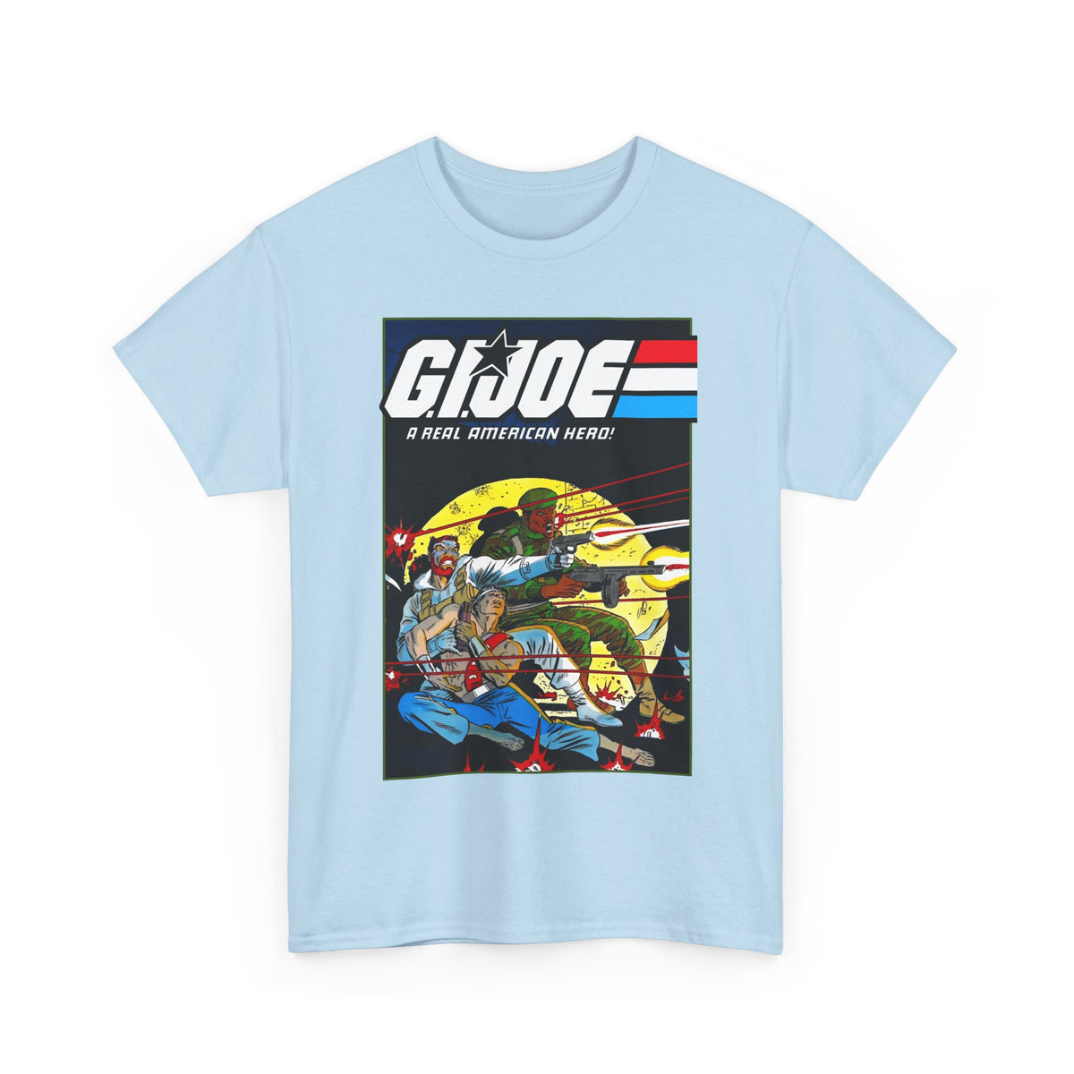 G.I. Joe T-Shirt - Mike Zeck Art - Stalker, Snow Job and Quick Kick - #61 Cover Art - Marvel Comics