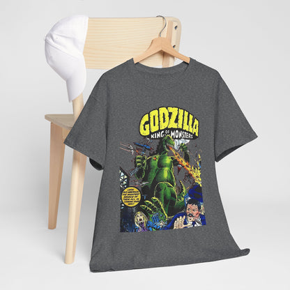 Godzilla T-Shirt - King of the Monsters - 1970s Comic Series - Marvel Comics - Bronze Age Monster Comic
