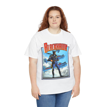 Blackhawk T-Shirt - Howard Chaykin Art - World War II Anti-Nazi Ace Pilots - DC Comics