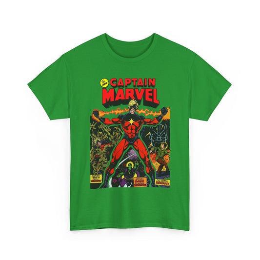 Captain Marvel T-Shirt - Jim Starlin Art - Thanos - Drax the Destroyer - Issue #32 Cover Art