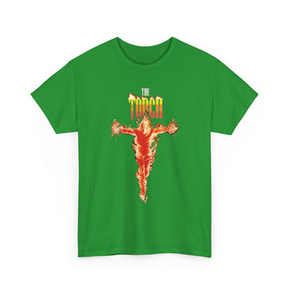 The Torch T-Shirt - Alex Ross Art - Golden Age Member of the Invaders - Marvel Comics