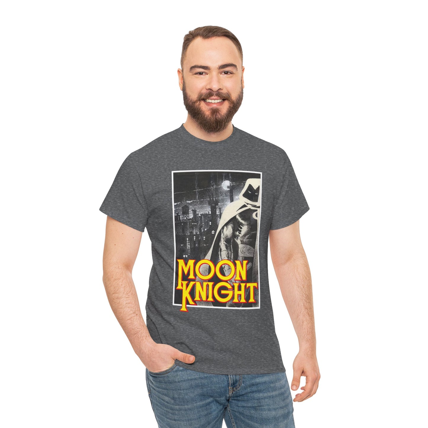 Moon Knight T-Shirt - Bill Sienkiewicz Art - Marvel Comics 1980s
