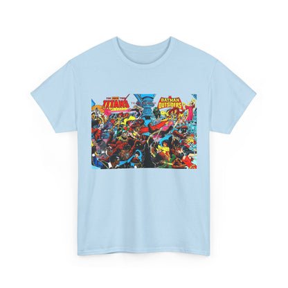 New Teen Titans & Batman and the Outsiders T-Shirt - George Perez & Jim Aparo Art - DC Comics