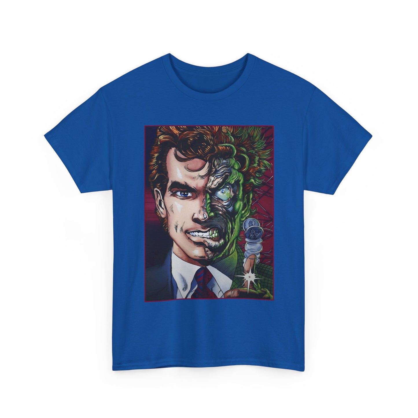 Two Face T-Shirt - Neal Adams Art - DC Comics