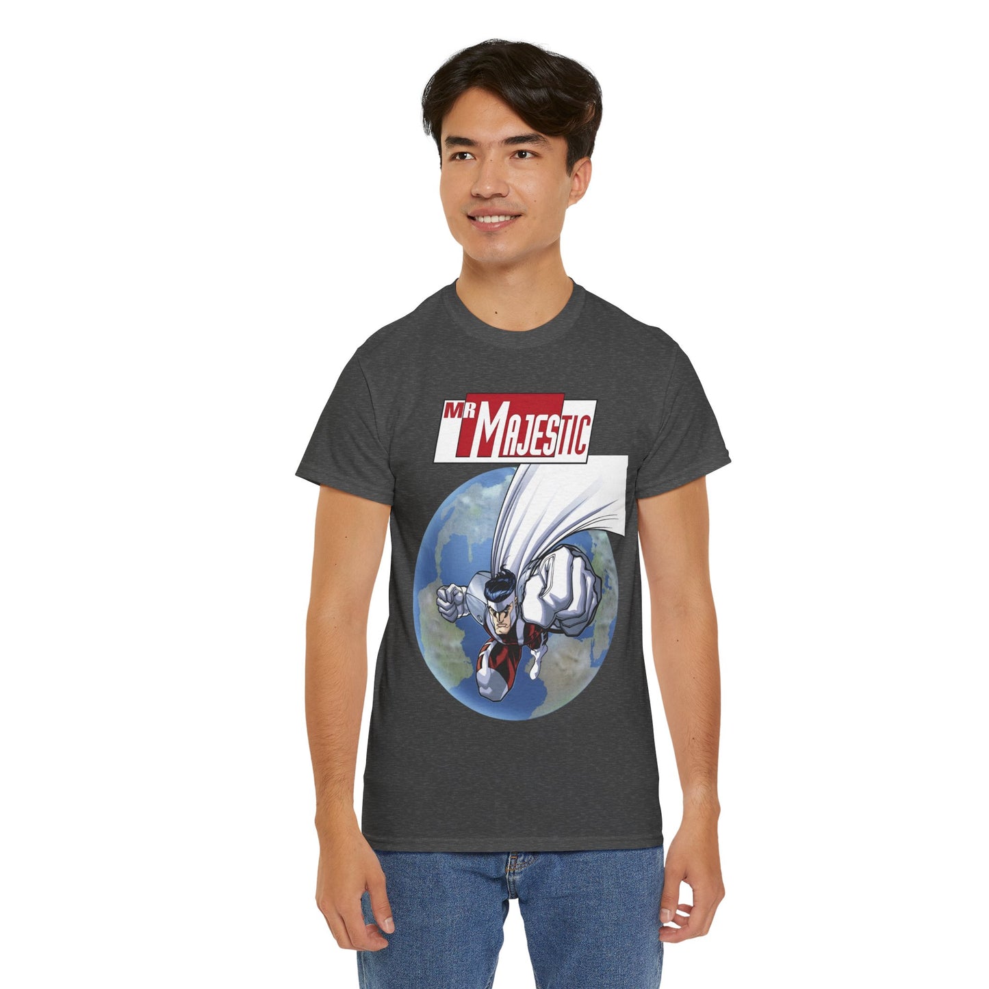 Mr. Majestic T-Shirt - Ed McGuiness Variant Cover Art - DC/Wildstorm Comics