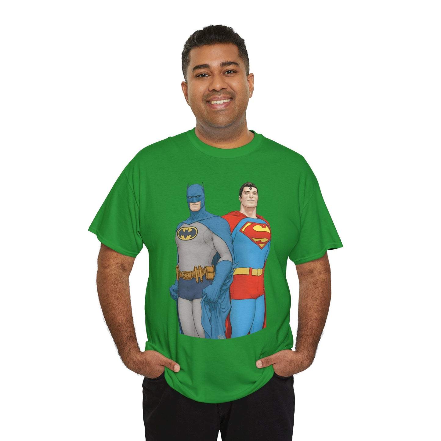 Batman & Superman T-Shirt - Frank Quitely Art - World's Finest Variant Cover Art - DC Comics