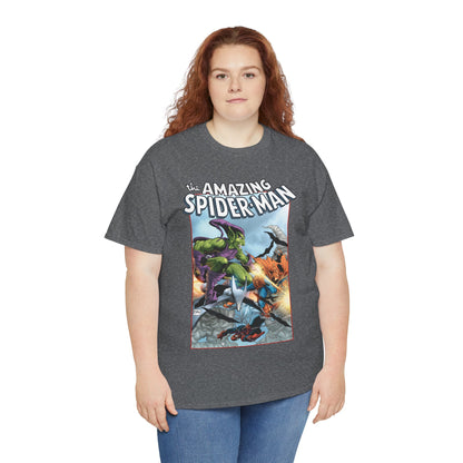 Amazing Spider-Man T-Shirt - Todd McFarlane Art - Green Goblin Vs Hobgoblin - Marvel Comics