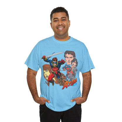 Atom T-Shirt - Gil Kane Art - Who's Who Image - Ray Palmer, JLA Member - Silver Age Hero - DC Comics