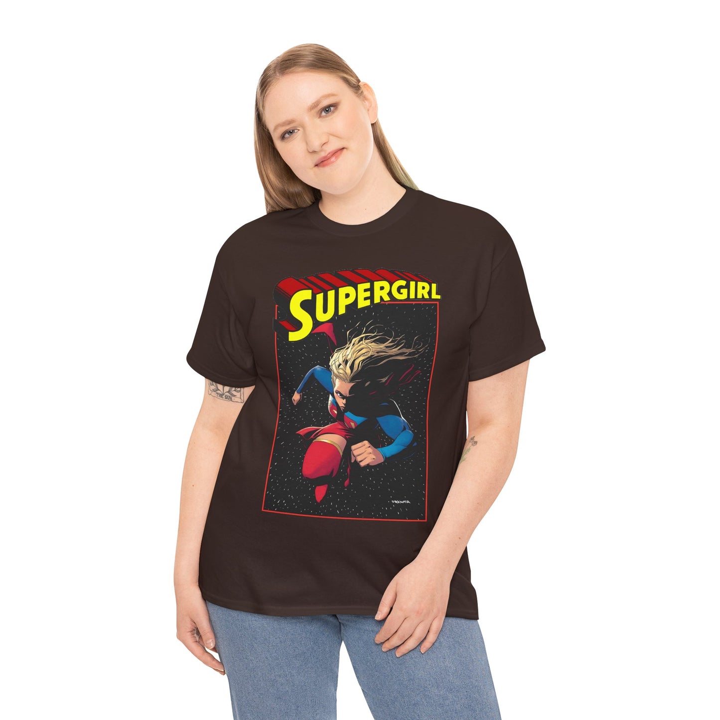 Supergirl T-Shirt - Nick Dragotta Art - Upcoming Summer 2026 Movie with Milly Alcock - DC Comics