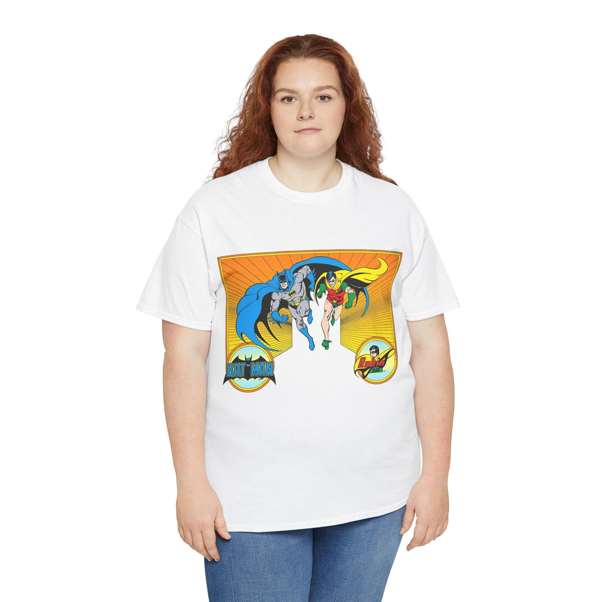 Batman & Robin T-Shirt - José Luis García-López Style Guide Art - Bronze Age Dynamic Duo - DC Comics