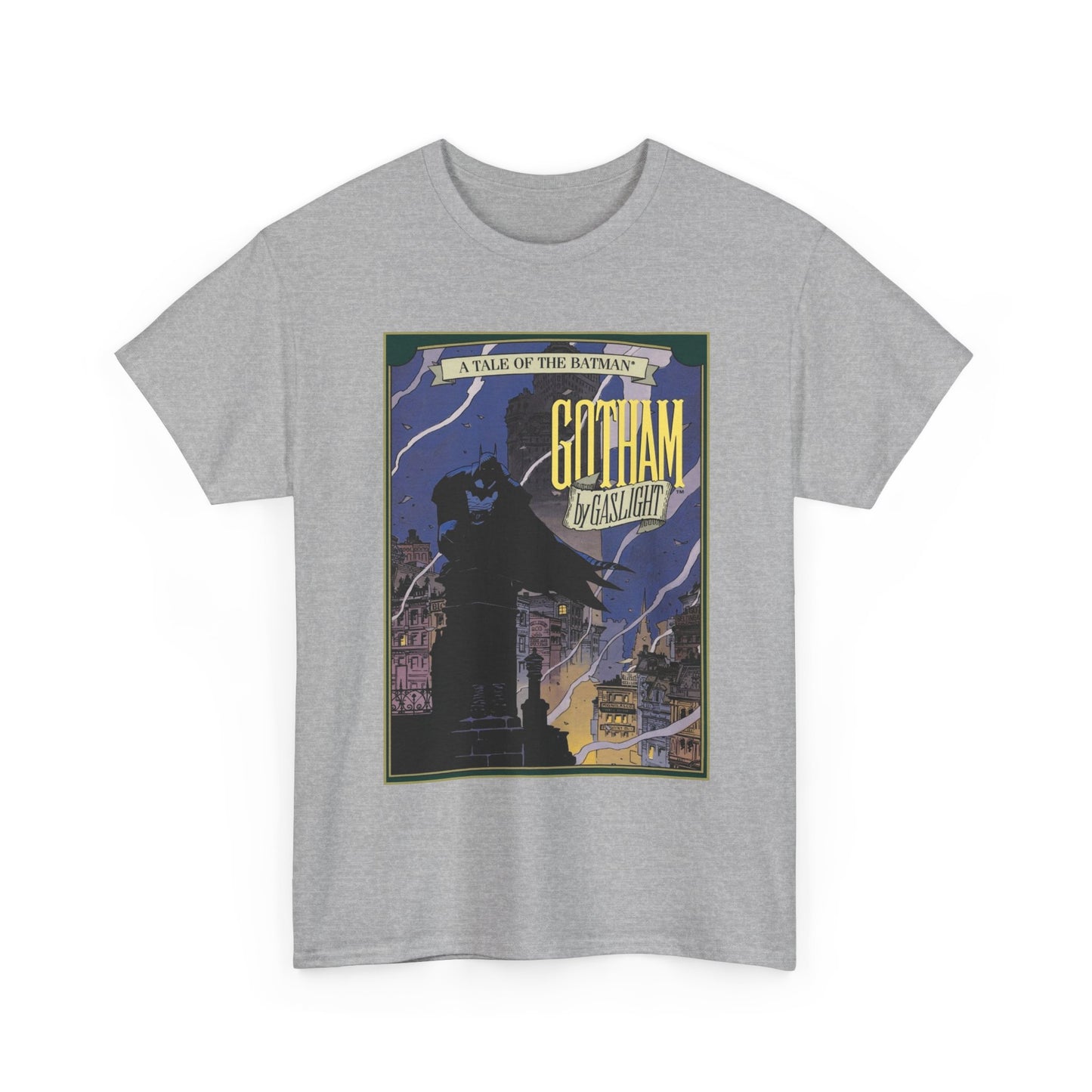 Batman: Gotham by Gaslight T-Shirt - Mike Mignola Art - 19th Century Jack the Ripper Story - Elseworlds - DC Comics