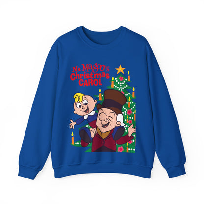 Mr. Magoo's Christmas Carol Crewneck Sweatshirt - UPA 1960s TV Holiday Special