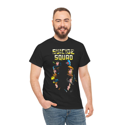 Suicide Squad T-Shirt - Howard Chaykin Art - Deadshot, Enchantress, Bronze Tiger, Captain Boomerang - DC Comics