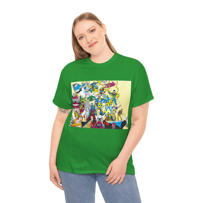 Who's Who in the DC Universe T-Shirt - George Perez Art - Black Lightning, Black Orchid - #3 Cover Art - DC Comics