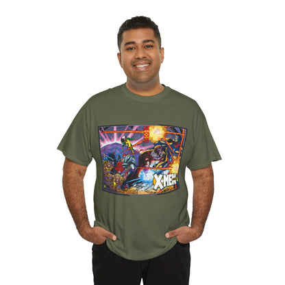 X-Men: Age of Apocalypse T-Shirt - John Romita Jr Art - Magneto, Rogue, Colossus, Quicksilver, Sabretooth, Quicksilver - Omega - Marvel Comics