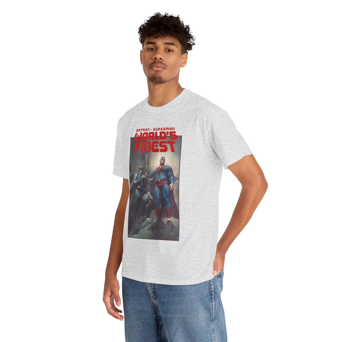 Batman Superman World's Finest T-Shirt - Björn Barends Art - #20 Variant Cover Art - DC Comics