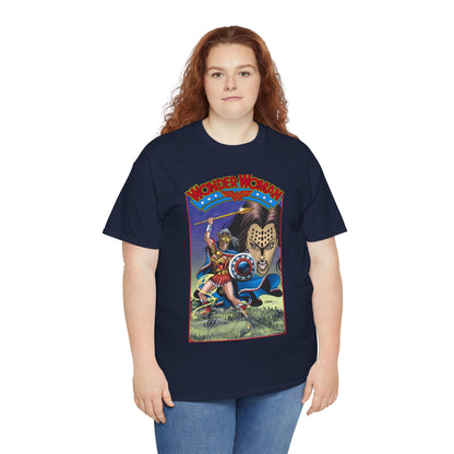 Wonder Woman T-Shirt - George Perez Art - Cheetah, 1980s - DC Comics