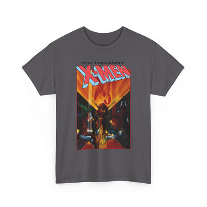 Uncanny X-Men T-Shirt - Bill Sienkiewicz Art - Phoenix, Cyclops, Colossus, Wolverine - Marvel Comics