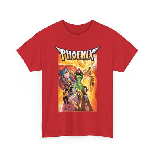 Phoenix T-Shirt - Alan Davis Art - Jean Grey, Marvel Girl, Black Queen, Dark Phoenix - X-Men Founding Member - Marvel Comics