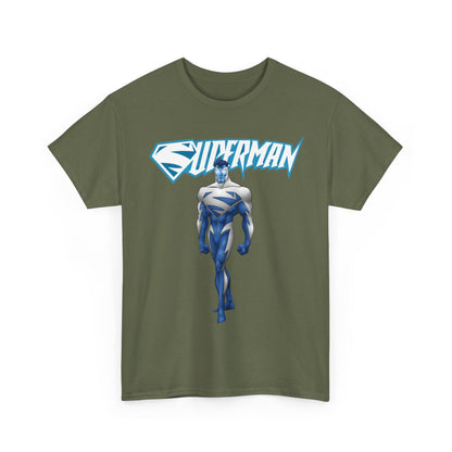 Superman T-Shirt - Clark Kent - Man of Steel - DC Comics - Electric Superman 1990s Storyline