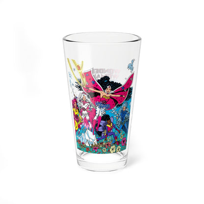 Wonder Woman & the Star Riders Glass, 16oz - 1980s Action Figure Concept Art - DC Comics