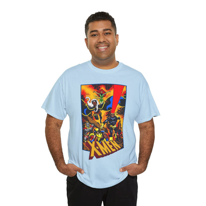 X-men T-Shirt - John Byrne Art - Phoenix, Wolverine, Cyclops, Storm, Nightcrawler, Colossus - Marvel Comics