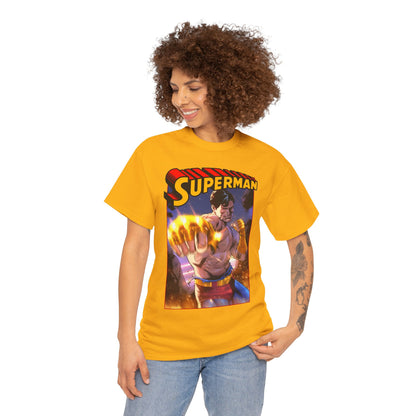 Superman T-Shirt - Lucas Meyer Art - DC K.O. Cover Art - Man of Steel - DC Comics