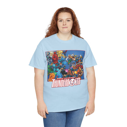Thunderbolts T-Shirt - Mark Bagley Art - Marvel Comics